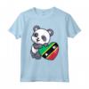 Bandiera di Saint Kitts e Nevis Panda Pride - Maglietta Cuore di Saint Kitts e Nevis - Ideale per Mostrare il Tuo Orgoglio