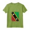 Donna Saint Kitts e Nevis Bandiera Regali - Maglietta Amore Saint Kitts e Nevis - Ideale per Indipendenza e Viaggi