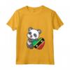 Donna Bandiera di Saint Kitts e Nevis Panda Pride Saint Kitts e Nevis Maglietta con Collo a V - Ideale per Mostrare l'Orgoglio di Saint Kitts e Nevis