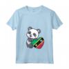 Donna Bandiera di Saint Kitts e Nevis Panda Pride Saint Kitts e Nevis Maglietta con Collo a V - Ideale per Mostrare l'Orgoglio di Saint Kitts e Nevis