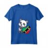 Donna Bandiera di Saint Kitts e Nevis Panda Pride Saint Kitts e Nevis Maglietta con Collo a V - Ideale per Mostrare l'Orgoglio di Saint Kitts e Nevis