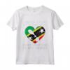 Ho Saint Kitts e Nevis sulla mia camicia e nel mio cuore - Maglietta con Design Bandiera per Cittadini di Saint Kitts e Nevis