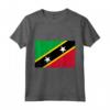 Bandiera di Saint Kitts e Nevis - Maglietta per Esprimere l'Orgoglio - Divertente e Incredibile
