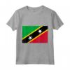 Bandiera di Saint Kitts e Nevis - Maglietta per Esprimere l'Orgoglio - Divertente e Incredibile