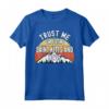 Divertente Regalo di Saint Kitts e Nevis - Trust Me I'm From Saint Ki Maglietta - Design Colorato Vintage Retrò