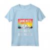 Donna Saint Kitts e Nevis - Chiamando e Devo Go - Ondulato Tramonto Maglietta con Collo a V - Ideale per Viaggiatori