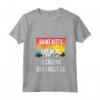Donna Saint Kitts e Nevis - Chiamando e Devo Go - Ondulato Tramonto Maglietta con Collo a V - Ideale per Viaggiatori