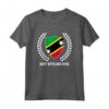 Saint Kitts e Nevis Maglietta - Island Paradise Country Souvenir Outfit - Leggera e Taglio Classico