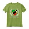 Saint Kitts e Nevis Maglietta - Island Paradise Country Souvenir Outfit - Leggera e Taglio Classico