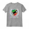 Saint Kitts e Nevis Maglietta - Island Paradise Country Souvenir Outfit - Leggera e Taglio Classico