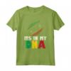 It's In My DNA Saint Kitts and Nevis Flag Caribbean Roots Maglietta - Regalo Unico per Compleanni o Natale