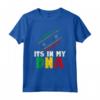 It's In My DNA Saint Kitts and Nevis Flag Caribbean Roots Maglietta - Regalo Unico per Compleanni o Natale