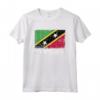Saint Kitts e Nevis Bandiera - Maglietta Design Grunge Souvenir per Uomo e Donna