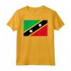 Bandiera Saint Kitts e Nevis Maglietta - Leggera e con Taglio Classico - Ideale per Mostrare l'Orgoglio Nazionale