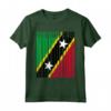 Bandiera di Saint Kitts e Nevis - Maglietta con Design Elegante per Mostrare Amore e Orgoglio - Ideale per Uomini, Donne e Bambini