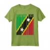 Bandiera di Saint Kitts e Nevis - Maglietta con Design Elegante per Mostrare Amore e Orgoglio - Ideale per Uomini, Donne e Bambini