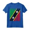 Bandiera di Saint Kitts e Nevis - Maglietta con Design Elegante per Mostrare Amore e Orgoglio - Ideale per Uomini, Donne e Bambini