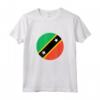 Bandiera Saint Kitts e Nevis - Maglietta Patriottica per Uomini, Donne e Bambini - Orgoglio Saint Kitts e Nevis