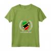 Saint Kitts e Nevis Maglietta con Collo a V - Souvenir Leggero e Taglio Classico - Ideale per Viaggi e Collectors