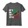 Bandiera di Saint Kitts e Nevis Roots - Saint Kitts Maglietta con DNA e Impronta Digitale - Mostra il tuo orgoglio di Saint Kitts e Nevis