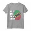 Bandiera di Saint Kitts e Nevis Roots - Saint Kitts Maglietta con DNA e Impronta Digitale - Mostra il tuo orgoglio di Saint Kitts e Nevis