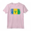 Camicia Bandiera Vintage Made In Saint Vincent e Grenadine Maglietta - Souvenir Sportivo Personalizzato per Compleanni e Natale