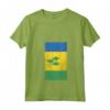Donna Saint Vincent and the Grenadines Kingstown Distressed Flag Maglietta con Collo a V - National Pride Apparel for Natives