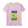 Donna Saint Vincent and the Grenadines Kingstown Distressed Flag Maglietta con Collo a V - National Pride Apparel for Natives