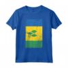 Saint Vincent and the Grenadines Kingstown Distressed Flag Maglietta - Show Your SVG Pride with this Unique Design