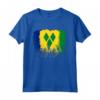 Maglia Bandiera Saint-Vincent-et-les-Grenadine - Maglietta Uomo/Donna - Ideale come Regalo per Saint-Vincent-et-les-Grenadine