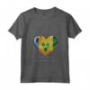 Donna I Love Heart of Oak Bandiera St Vincent e Grenadine - Maglietta con Collo a V - Cuore di Quercia per Esprimere Orgoglio Nazionale