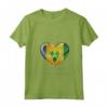 Donna I Love Heart of Oak Bandiera St Vincent e Grenadine - Maglietta con Collo a V - Cuore di Quercia per Esprimere Orgoglio Nazionale