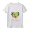 Donna I Love Heart of Oak Bandiera St Vincent e Grenadine - Maglietta con Collo a V - Cuore di Quercia per Esprimere Orgoglio Nazionale