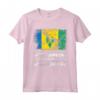 Maglietta Vincy con bandiera Saint Vincent e Grenadine - Teeshirt Vintage Vincentian - Ideale per Eventi Sportivi o Regalo Souvenir