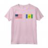American + Saint Vincent e Grenadine Perfette Insieme Maglietta - Leggera e Taglio Classico - Ideale per Rappresentare la Doppia Cittadinanza