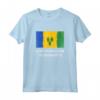 Camicia con Bandiera di Saint Vincent e Grenadine - Maglietta Uomo/Donna Orgogliosi - Regalo Unico per Saint Vincenzians
