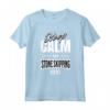 Salto Corda Saltare Pietra - Maglietta Retro Vintage per Amanti del Salto della Pietra - Ideale come Regalo Compleanno per Appassionati di Rock Skipping