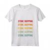 Donna Amante del Salto di Pietra - Rainbow Desig Maglietta con Collo a V - Ideale per Hobbisti e Amanti dell'Arcobaleno
