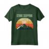 Regalo di Salto di Pietra per gli Uomini - Maglietta Stone Skipping Guy - Ideale per Appassionati di Stone Skipping