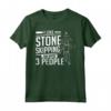 Pietra Saltando - T-shirt per Saltatori di Pietre - Ideale per gli Amanti dell'Avventura e della Natura