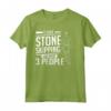 Pietra Saltando - T-shirt per Saltatori di Pietre - Ideale per gli Amanti dell'Avventura e della Natura