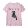 L'amore è Weimaraner Maglietta - Camicia Love Is per Donna e Uomo - Ideale per San Valentino