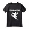 FAN DELLO SPORT SANDBOARDING - Maglietta per appassionati di sport estremi - Ideale come regalo per snowboarder - Acquista online