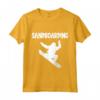 FAN DELLO SPORT SANDBOARDING - Maglietta per appassionati di sport estremi - Ideale come regalo per snowboarder - Acquista online