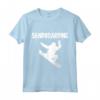 FAN DELLO SPORT SANDBOARDING - Maglietta per appassionati di sport estremi - Ideale come regalo per snowboarder - Acquista online