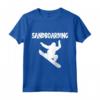 FAN DELLO SPORT SANDBOARDING - Maglietta per appassionati di sport estremi - Ideale come regalo per snowboarder - Acquista online