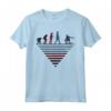 Evoluzione umana - Giocatore Vintage Sandboarding Maglietta - Design Retro per Amanti dello Sport Estremo - Ideale per Compleanno o Natale