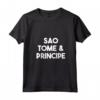 Donna Sao Tomé e Principe - Maglietta con Collo a V - Regalo Unico per Compleanni, Anniversari e Lauree