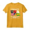 Sao Tome And Principe I May Live In USA Maglietta - African Design for Pride in Heritage - Lightweight and Classic Fit