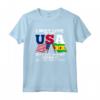 Sao Tome And Principe I May Live In USA Maglietta - African Design for Pride in Heritage - Lightweight and Classic Fit